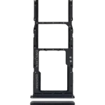 Samsung Galaxy A70 İle Uyumlu Çift Sim Kart Tepsisi (A705 2019) (Siyah)