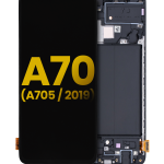 Samsung Galaxy A70 İle Uyumlu İçin Çerçeveli ekran (A705 2019) Orijinal (Tüm Renkler)  Orijinal Ekranı