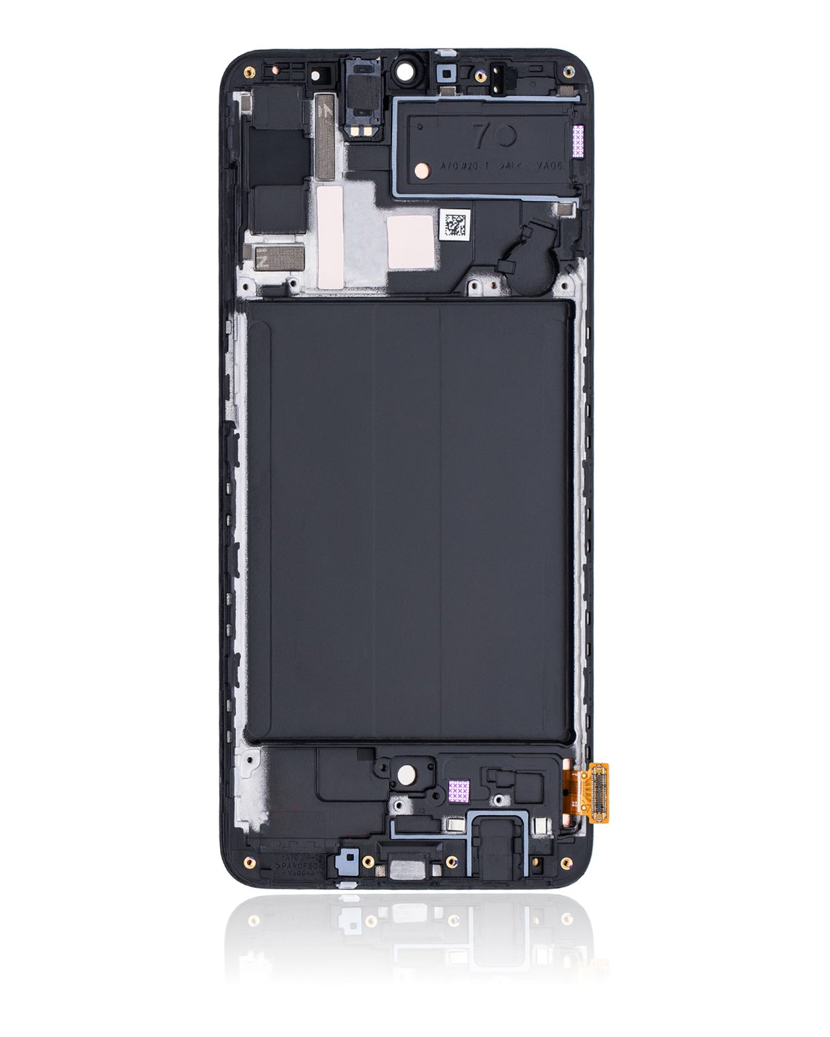 Samsung Galaxy A70 İle Uyumlu İçin Çerçeveli ekran (A705 2019) (Servis Paketi) (Tüm Renkler)  Orijinal Ekranı - Görsel 3