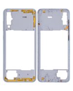 Samsung Galaxy A70 İle Uyumlu  Orta Çerçeve Kasası (A705 2019) (Aftermarket Plus) (Beyaz) - Görsel 2
