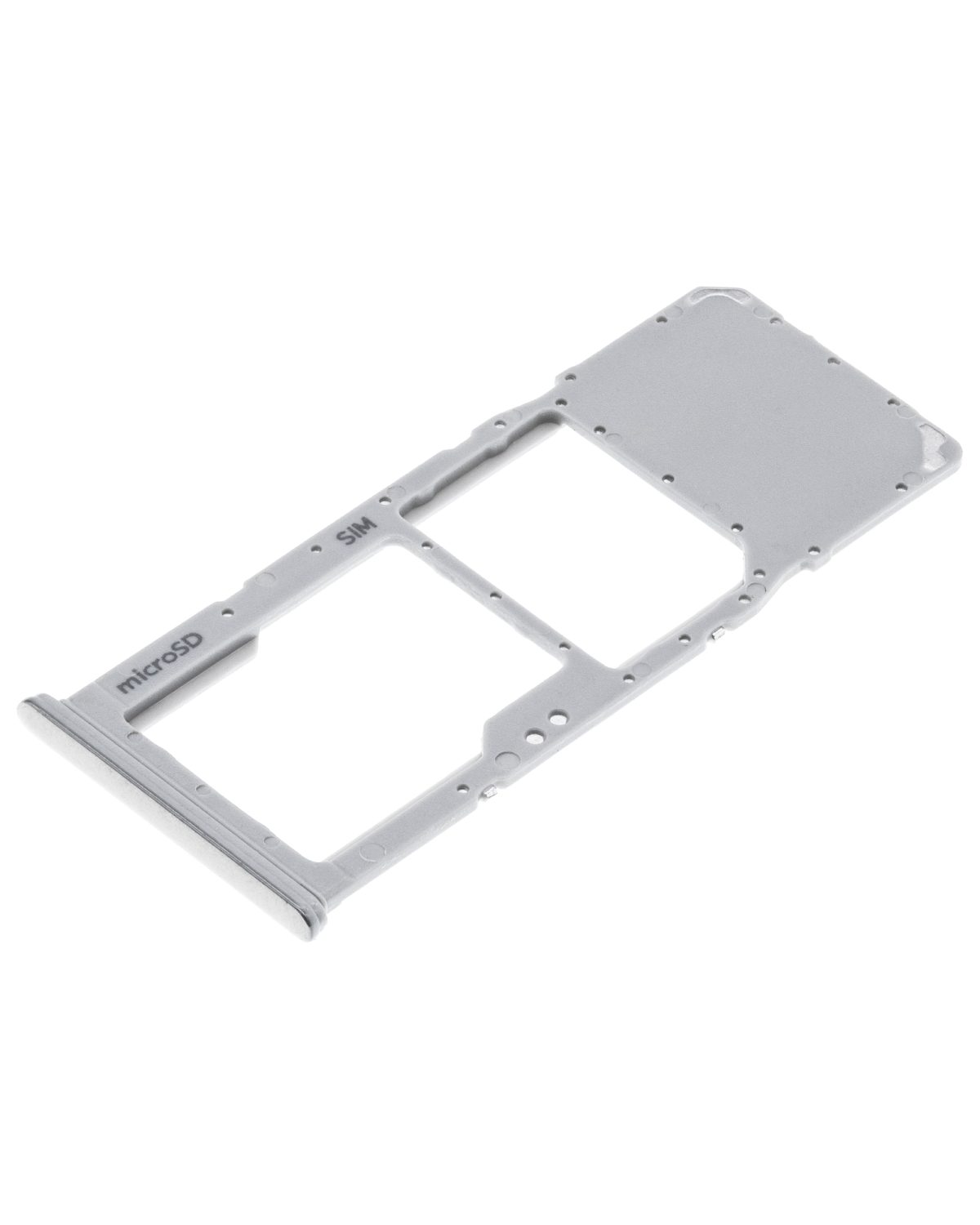 Samsung Galaxy A70 İle Uyumlu Tek Sim Kart Tepsisi (A705 2019) (Gümüş) - Görsel 4