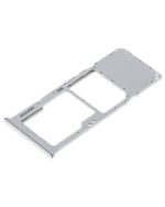 Samsung Galaxy A70 İle Uyumlu Tek Sim Kart Tepsisi (A705 2019) (Gümüş) - Görsel 4