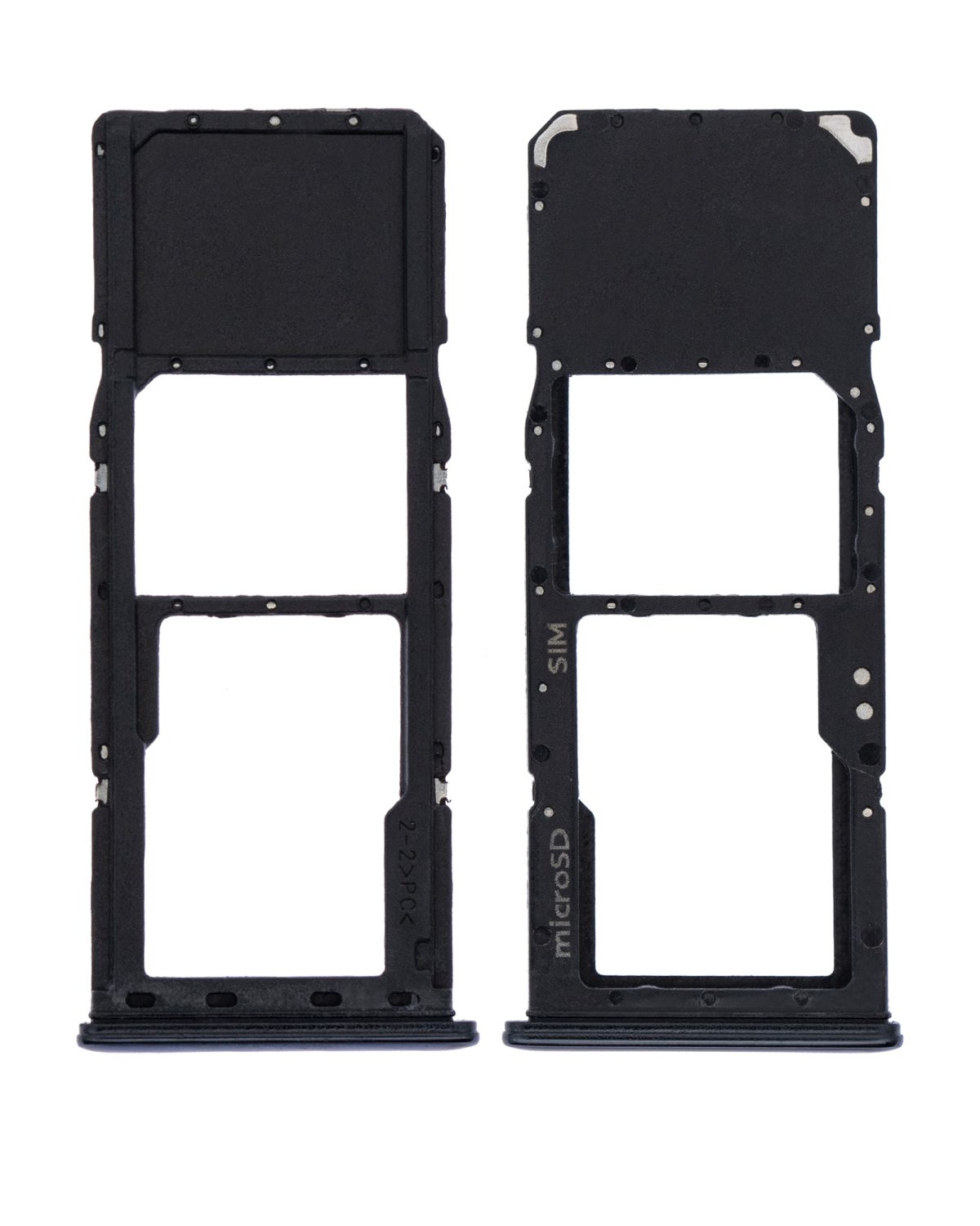 Samsung Galaxy A70 İle Uyumlu Tek Sim Kart Tepsisi (A705 2019) (Siyah) - Görsel 2