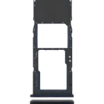 Samsung Galaxy A70 İle Uyumlu Tek Sim Kart Tepsisi (A705 2019) (Siyah)