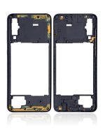 Samsung Galaxy A70 Orta İle Uyumlu Çerçeve Muhafazası (A705 2019) (Aftermarket Plus) (Siyah) - Görsel 2