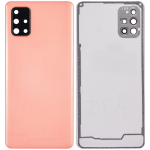 Samsung Galaxy A71 4G İle Uyumlu Arka Kapak Cam Kamera Lensli (A715 2020) (Prizma Crush Pembe) - Görsel 2