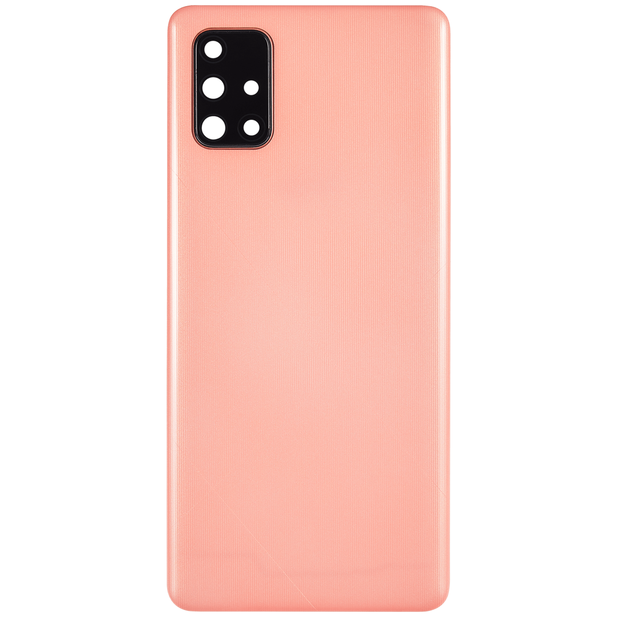 Samsung Galaxy A71 4G İle Uyumlu Arka Kapak Cam Kamera Lensli (A715 2020) (Prizma Crush Pembe) - Görsel 3