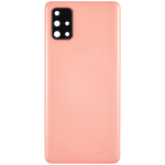 Samsung Galaxy A71 4G İle Uyumlu Arka Kapak Cam Kamera Lensli (A715 2020) (Prizma Crush Pembe) - Görsel 3