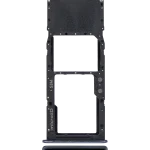 Samsung Galaxy A71 4G İle Uyumlu Tek Sim Kart Tepsisi (A515 2019) A71 (A715 2020) (Prizma Crush Siyah)