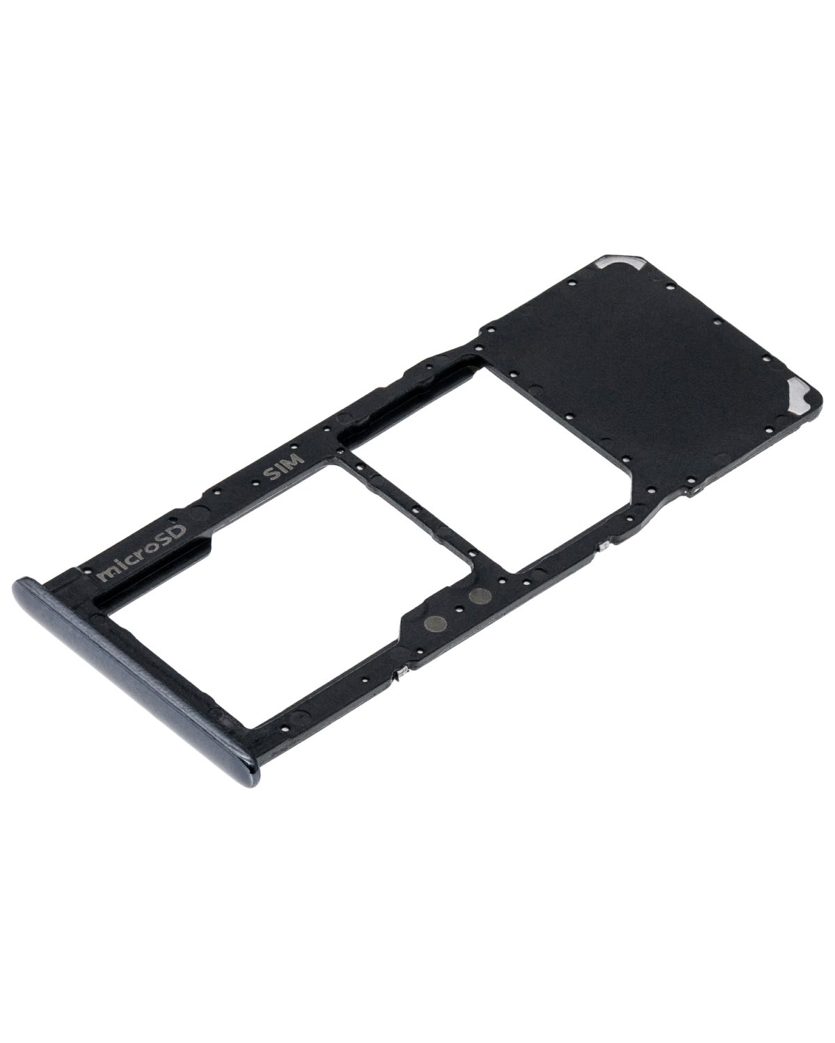Samsung Galaxy A71 4G İle Uyumlu Tek Sim Kart Tepsisi (A515 2019) A71 (A715 2020) (Prizma Crush Siyah) - Görsel 4