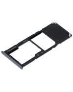 Samsung Galaxy A71 4G İle Uyumlu Tek Sim Kart Tepsisi (A515 2019) A71 (A715 2020) (Prizma Crush Siyah) - Görsel 4