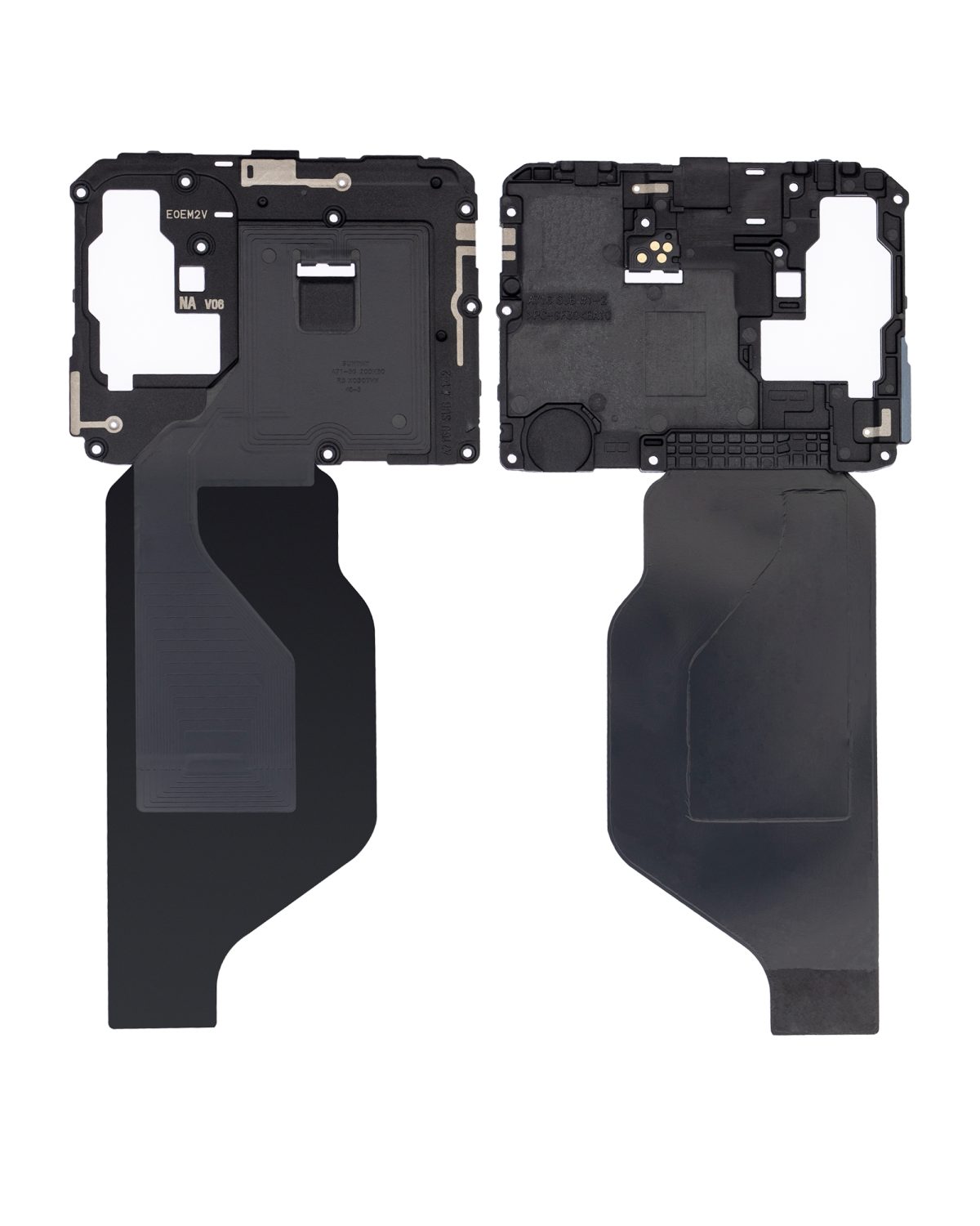 Samsung Galaxy A71 5G İle Uyumlu (A716 2020) Braketli Kablosuz NFC Şarj Filmi - Görsel 2