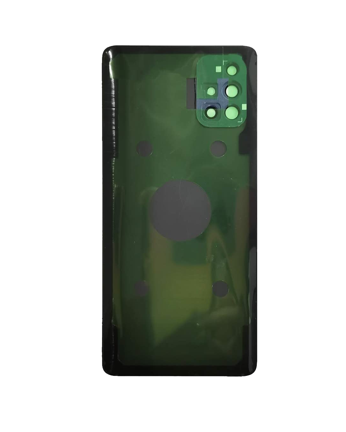 Samsung Galaxy A71 5G İle Uyumlu Arka Kapak Cam Kamera Lensli (A716V 2020) (Servis Paketi) (Prizma Küp Siyah) - Görsel 2