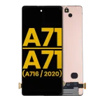 Samsung Galaxy A71 5G İle Uyumlu Çerçevesiz ekran Orijinal Ekranı A71 5G UW (A716 2020) Orijinal (Tüm Renkler) - Görsel 4