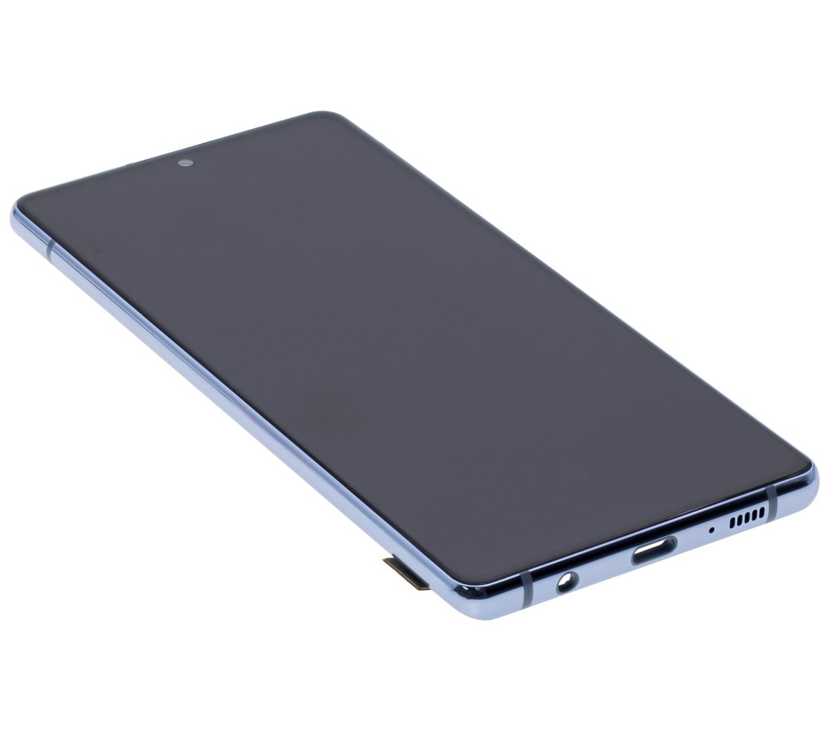 Samsung Galaxy A71 5G İle Uyumlu İçin Çerçeveli ekran (A716U 2020) Orijinal (Prizma Küp Mavi)  Orijinal Ekranı - Görsel 3
