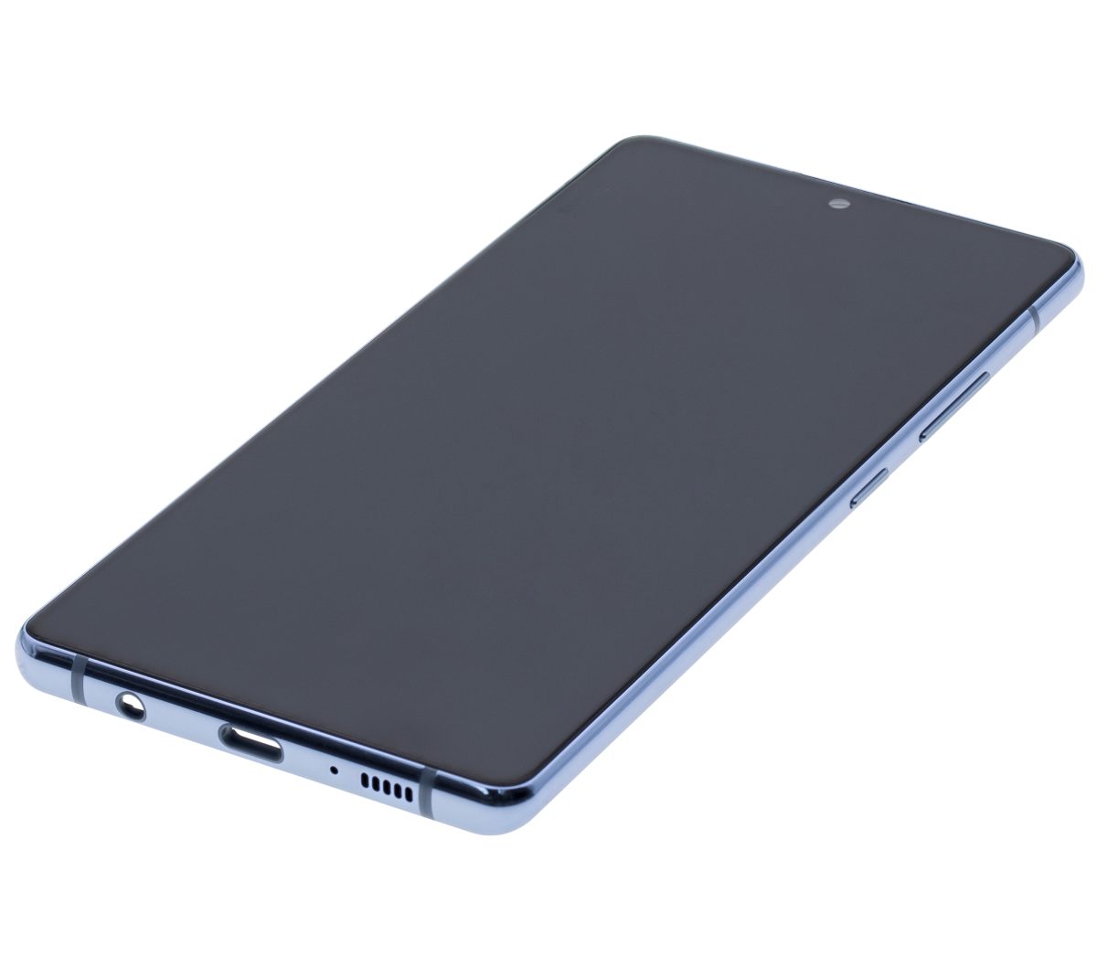 Samsung Galaxy A71 5G İle Uyumlu İçin Çerçeveli ekran (A716U 2020) Orijinal (Prizma Küp Mavi)  Orijinal Ekranı - Görsel 4