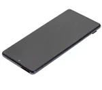 Samsung Galaxy A71 5G İle Uyumlu İçin Çerçeveli ekran (A716U 2020) (Servis Paketi) (Prizma Küp Siyah)  Orijinal Ekranı - Görsel 3
