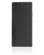 Samsung Galaxy A71 5G İle Uyumlu İçin Çerçeveli ekran (A716U 2020) (Servis Paketi) (Prizma Küp Siyah)  Orijinal Ekranı - Görsel 4