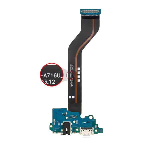 Samsung Galaxy A71 5G İle Uyumlu İçin Kulaklık (A716U 2020) (ABD Sürümü) (Premium)  Girişli Şarj Portu Uyumlu
