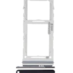 Samsung Galaxy A71 5G İle Uyumlu İle Uyumlu Çift Sim Kart Tepsisi (A716 2020) (Prizma Küp Siyah)