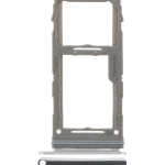 Samsung Galaxy A71 5G İle Uyumlu İle Uyumlu Tek Sim Kart Tepsisi (A716 2020) (Prizma Küp Gümüş)