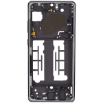 Samsung Galaxy A71 5G İle Uyumlu  Orta Çerçeve Kasası UW Orta Çerçeve Kasası (A716V 2020) (Prizma Küp Siyah) - Görsel 4
