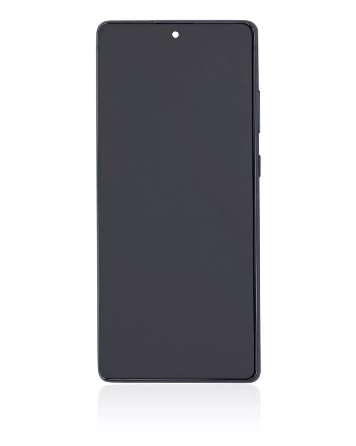Samsung Galaxy A71 6V İle Uyumlu (A716V 2020) (Sadece Verizon 5G UW Çerçeve) Orijinal (Prizma Küp Siyah) Çerçeveli ekran Orijinal Ekranı - Görsel 3
