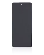 Samsung Galaxy A71 6V İle Uyumlu (A716V 2020) (Sadece Verizon 5G UW Çerçeve) Orijinal (Prizma Küp Siyah) Çerçeveli ekran Orijinal Ekranı - Görsel 3