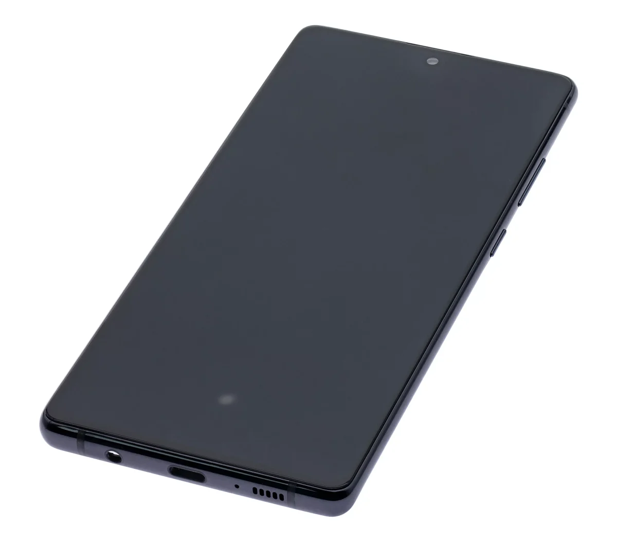 Samsung Galaxy A71 6V İle Uyumlu (A716V 2020) (Sadece Verizon 5G UW Çerçeve) Orijinal (Prizma Küp Siyah) Çerçeveli ekran Orijinal Ekranı - Görsel 6