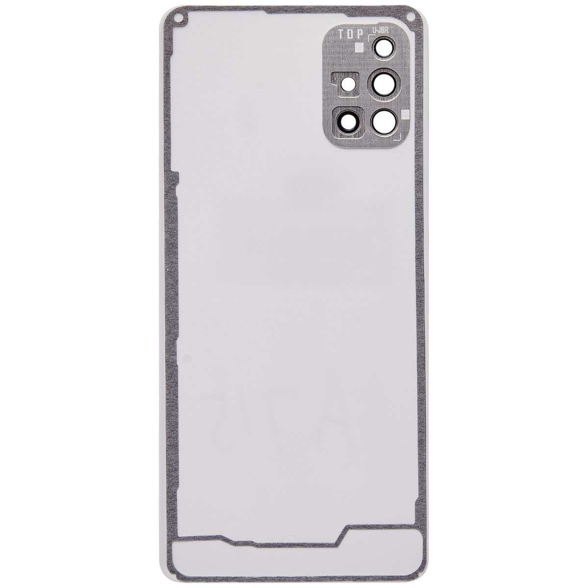 Samsung Galaxy A71 Arka İle Uyumlu Kapak Cam Kamera Lensli (A715 2020) (Aftermarket Plus) (Prism Crush Blue) - Görsel 4