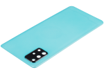 Samsung Galaxy A71 Arka İle Uyumlu Kapak Cam Kamera Lensli (A715 2020) (Aftermarket Plus) (Prism Crush Blue) - Görsel 5