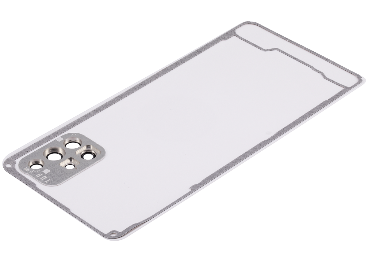 Samsung Galaxy A71 Arka İle Uyumlu Kapak Cam Kamera Lensli (A715 2020) (Aftermarket Plus) (Prism Crush Blue) - Görsel 6