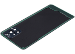 Samsung Galaxy A71 Arka İle Uyumlu Kapak Cam Kamera Lensli (A715 2020) (Aftermarket Plus) (Prism Crush Siyah) - Görsel 6