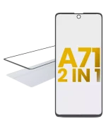 Samsung Galaxy A71 İle Uyumlu (A715 2020) OCA Önceden Yüklenmiş 2'si 1 Arada Ön Cam - Görsel 4