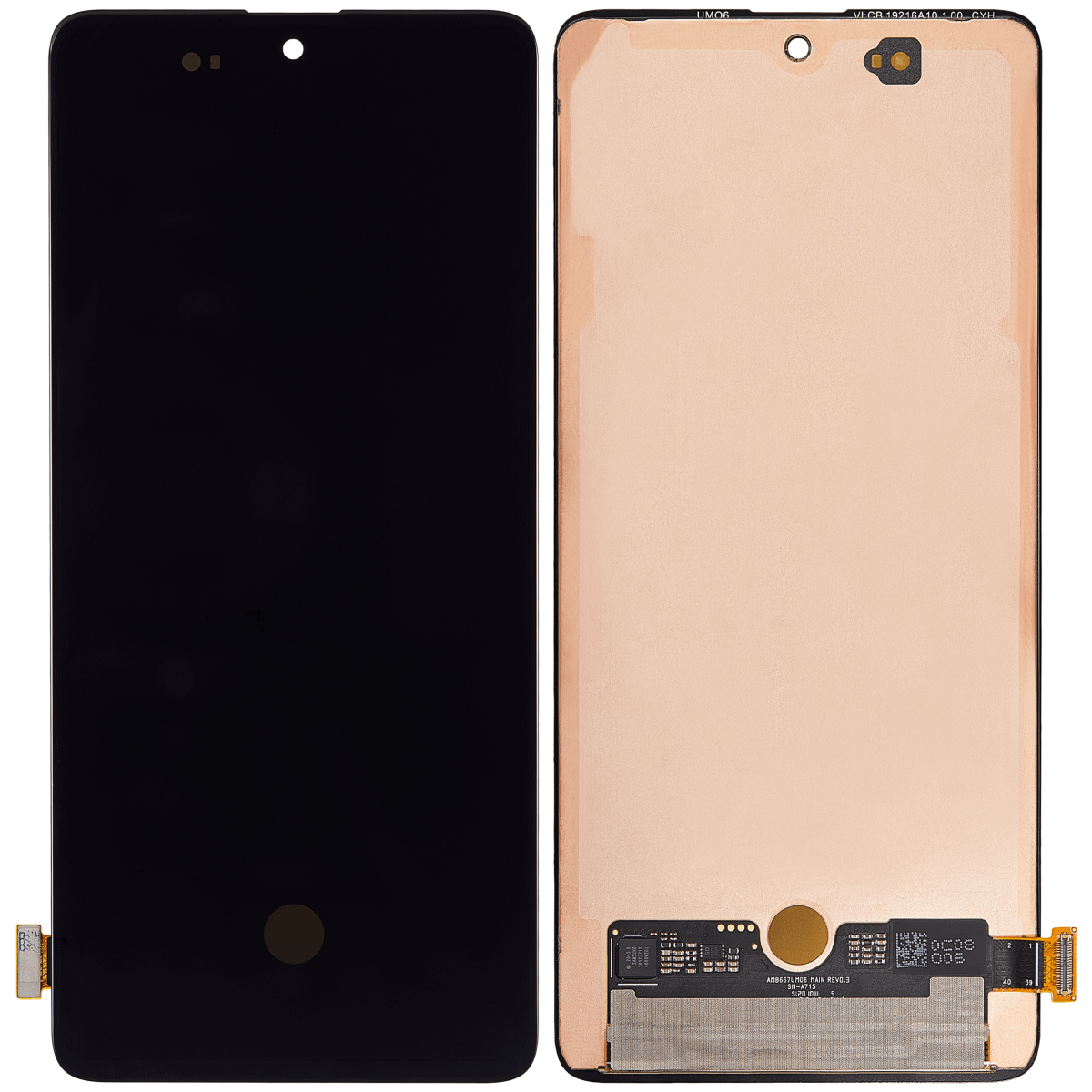 Samsung Galaxy A71 İle Uyumlu Çerçevesiz ekran Orijinal Ekranı (A715 2020) Orijinal (Tüm Renkler) - Görsel 2