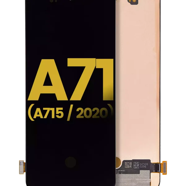 Samsung Galaxy A71 İle Uyumlu Çerçevesiz ekran Orijinal Ekranı (A715 2020) Orijinal (Tüm Renkler)