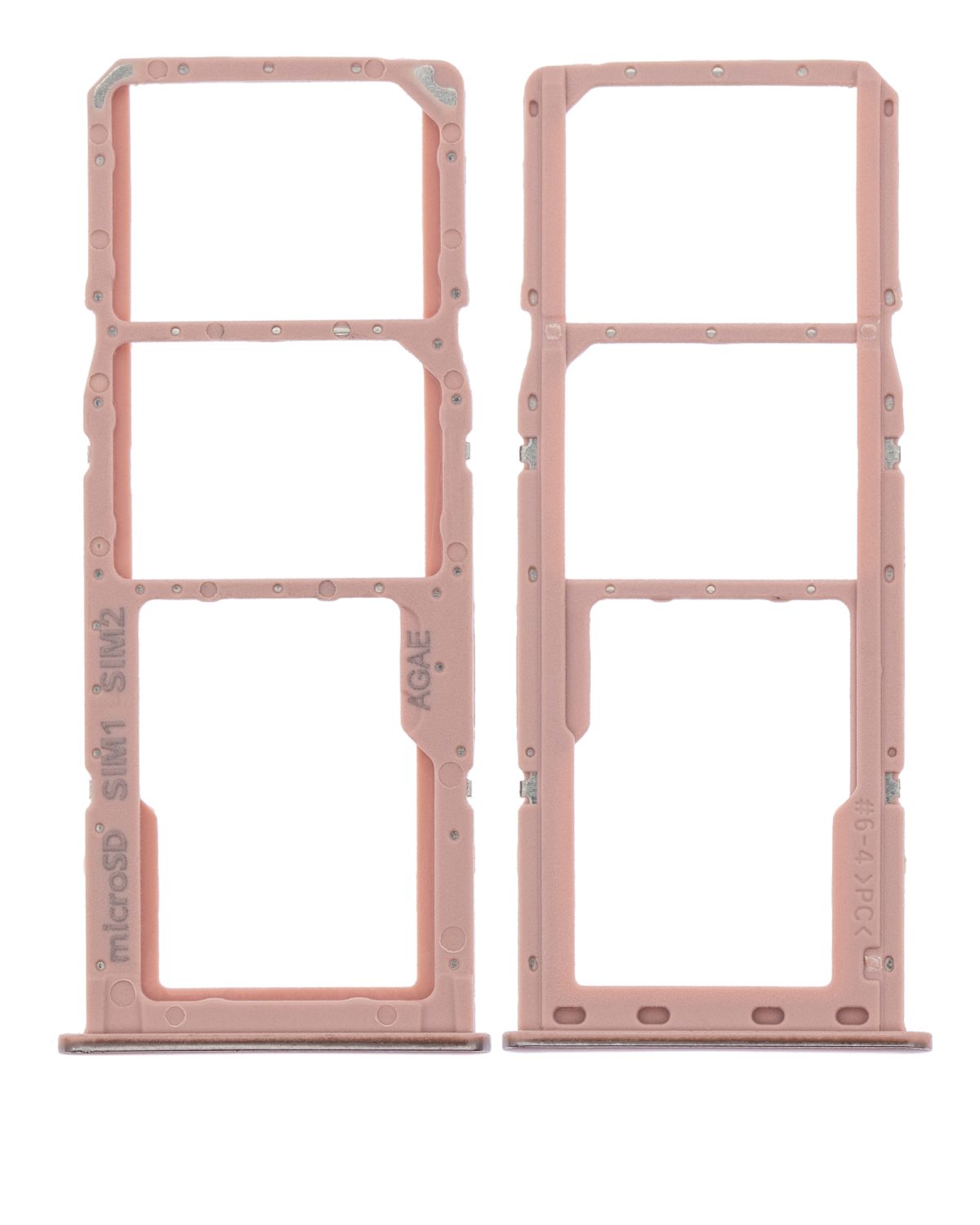 Samsung Galaxy A71 İle Uyumlu Çift Sim Kart Tepsisi (A715 2020) (Prism Crush Pembe) - Görsel 2