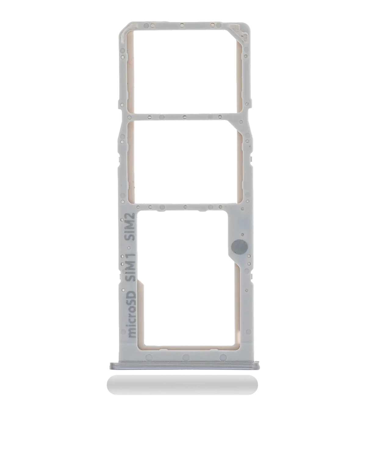 Samsung Galaxy A71 İle Uyumlu Çift Sim Kart Tepsisi (A715 2020) (Prism Crush Silver) - Görsel 3