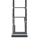 Samsung Galaxy A71 İle Uyumlu Çift Sim Kart Tepsisi (A715 2020) (Prism Crush Siyah)