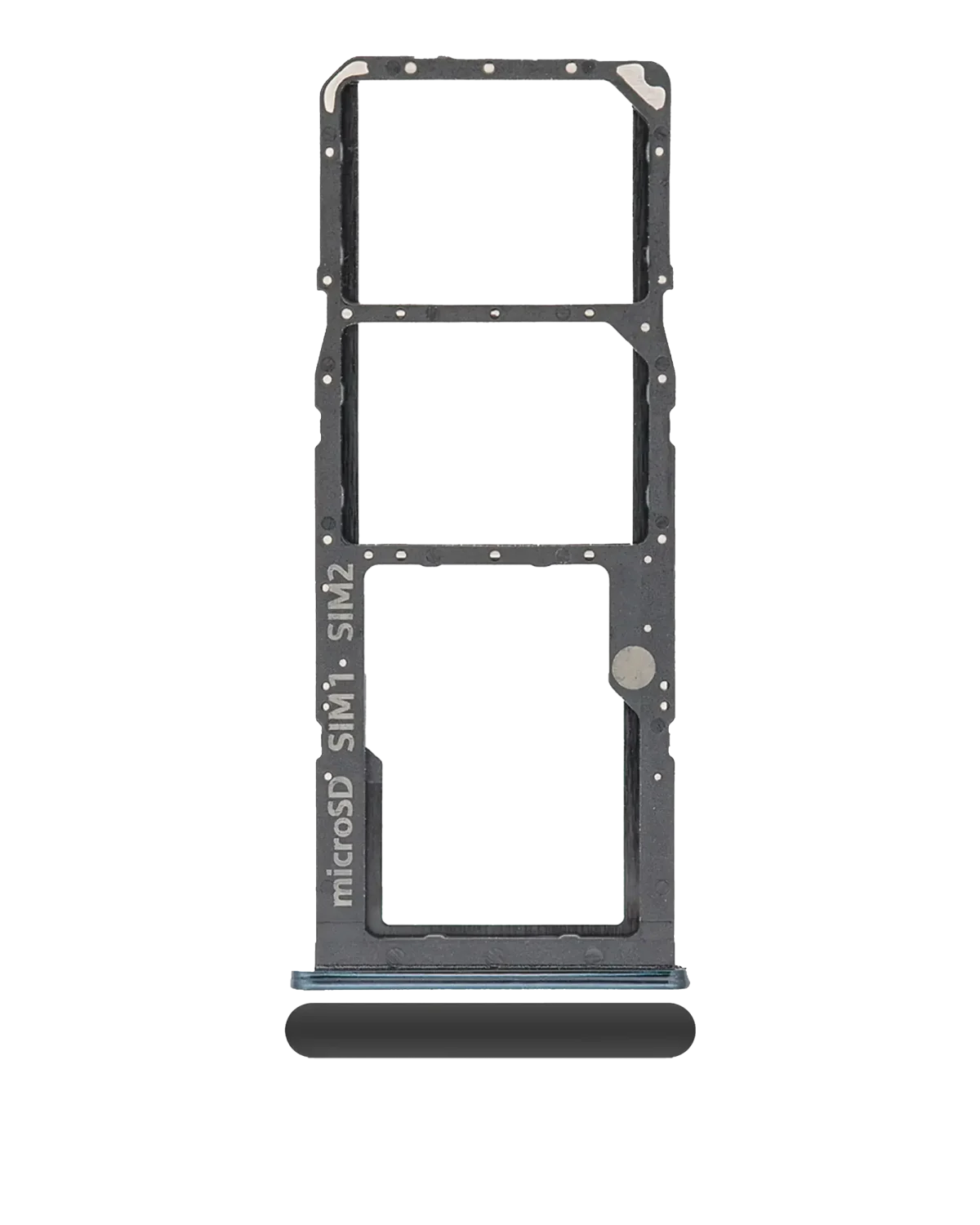 Samsung Galaxy A71 İle Uyumlu Çift Sim Kart Tepsisi (A715 2020) (Prism Crush Siyah) - Görsel 3