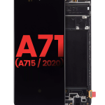 Samsung Galaxy A71 İle Uyumlu İçin Çerçeveli ekran (A715 2020) (6.67") (Aftermarket Plus: Soft) (Tüm Renkler)  Orijinal Ekranı