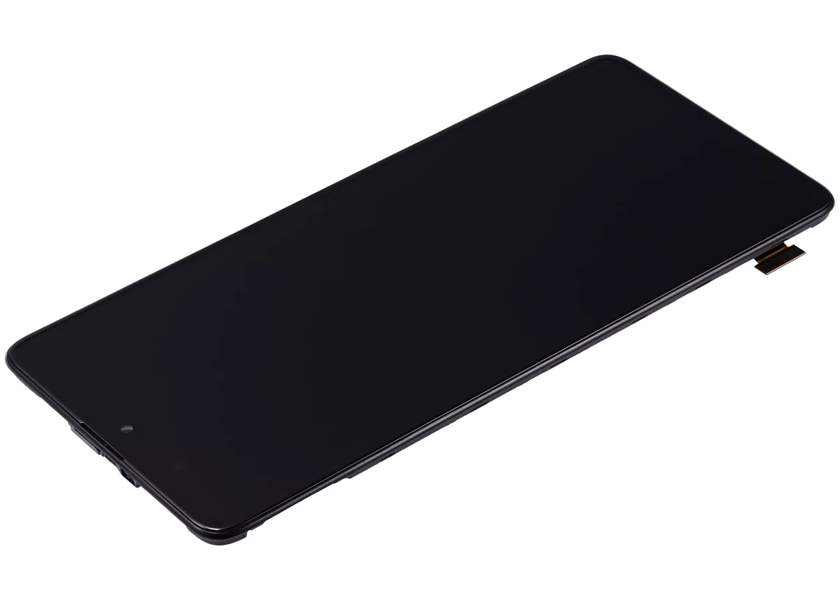 Samsung Galaxy A71 İle Uyumlu İçin Çerçeveli ekran (A715 2020) (6.67") (Aftermarket Plus: Soft) (Tüm Renkler)  Orijinal Ekranı - Görsel 5