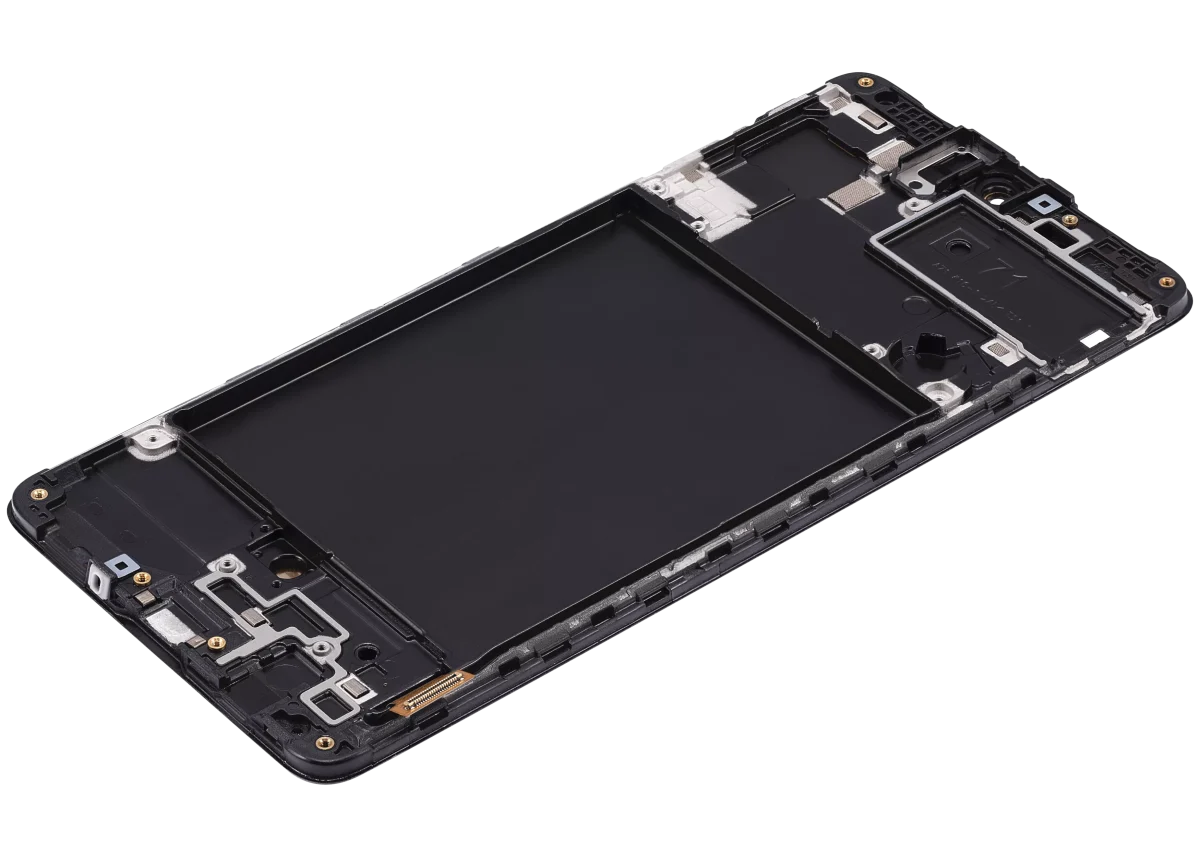Samsung Galaxy A71 İle Uyumlu İçin Çerçeveli ekran (A715 2020) (6.67") (Aftermarket Plus: Soft) (Tüm Renkler)  Orijinal Ekranı - Görsel 6