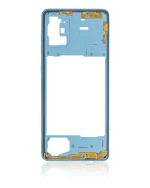 Samsung Galaxy A71 İle Uyumlu  Orta Çerçeve Kasası (A715 2020) (Aftermarket Plus) (Prism Crush Blue) - Görsel 3