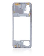 Samsung Galaxy A71 İle Uyumlu  Orta Çerçeve Kasası (A715 2020) (Aftermarket Plus) (Prism Crush Silver) - Görsel 4