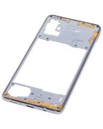 Samsung Galaxy A71 İle Uyumlu  Orta Çerçeve Kasası (A715 2020) (Aftermarket Plus) (Prism Crush Silver) - Görsel 5