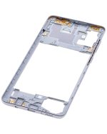 Samsung Galaxy A71 İle Uyumlu  Orta Çerçeve Kasası (A715 2020) (Aftermarket Plus) (Prism Crush Silver) - Görsel 6