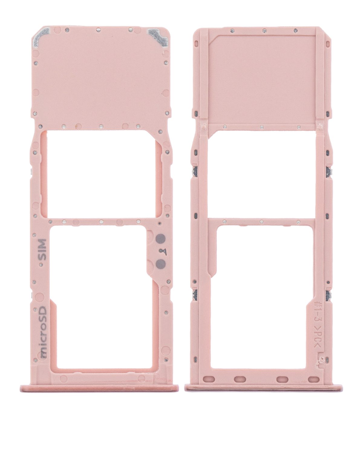 Samsung Galaxy A71 İle Uyumlu Tek Sim Kart Tepsisi (A715 2020) (Prism Crush Pembe) - Görsel 2