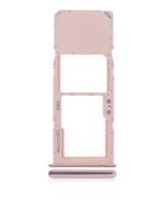 Samsung Galaxy A71 İle Uyumlu Tek Sim Kart Tepsisi (A715 2020) (Prism Crush Pembe)