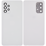 Samsung Galaxy A72 Arka İle Uyumlu kapak Cam (A725 2021) (Aftermarket Plus) (Harika Beyaz) - Görsel 2